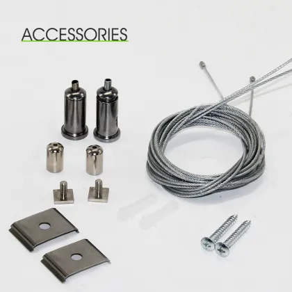 Modern LED Linear Light Systems for Office Chandeliers & Pendant Installation