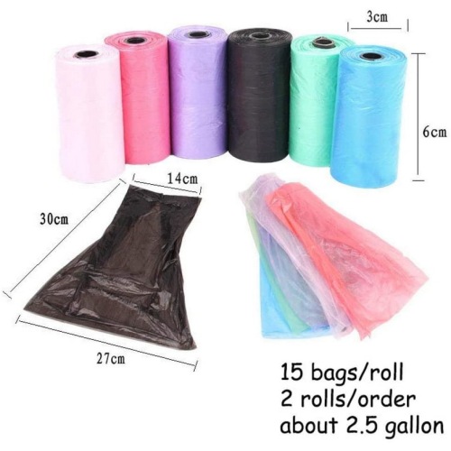 Plastic Small Black Bin Liners Garbage Bags