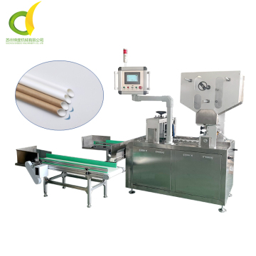 Factory Price 1300PCS/MIN Paper Straw Bevel Cutting Machine