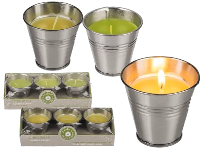 Outdoor Mosquito Insect Bug Repellent Citronella Candles