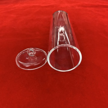 High-Temperature Quartz Glass Crucible with Lid - Good Price