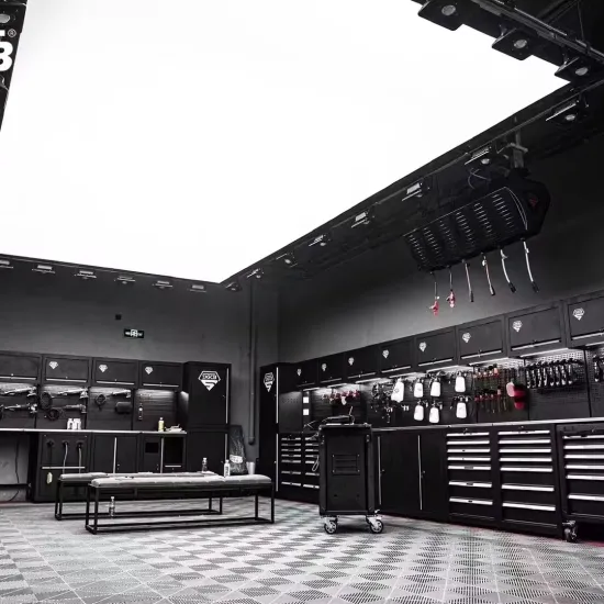 Best Auto Car Detailing Room Supplies: LED Tunnel Light Workshop