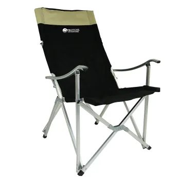Ultra Light Aluminum Folding Arm Chair for Outdoor Camping