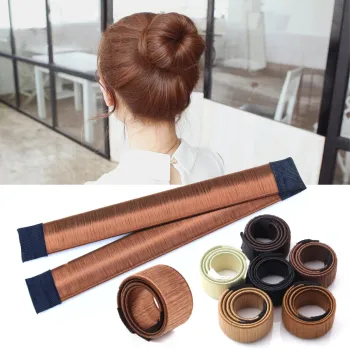 Leeons Perfect Bun Maker - Snap Roll Bun Hair Tool for Updos and Donut Hair Styles