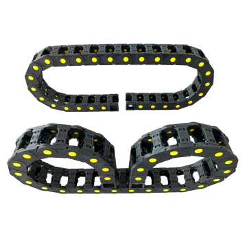 Semi-Enclosed Cable Trough Bridge Industrial Tank Drive Chain Nylon Tow Chain