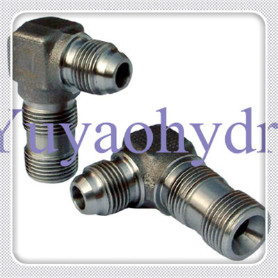 Hydraulic Fittings for Komatsu with Metric Thread 60 Deg Flare Cone