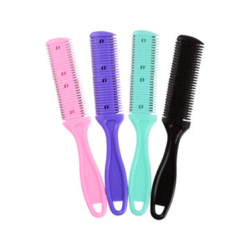 2022 Men's Shaving Arc Handle Design Razor Comb for Hair Cutting