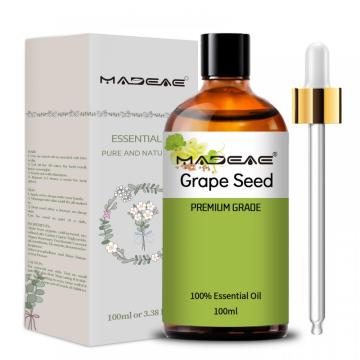 Cold Pressed Grapeseed Oil Bulk Natural Organic Grape seed carrier oil for Body Massage