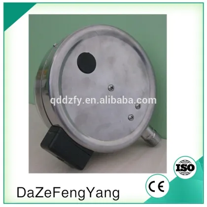 electric contact bar pressure gauge