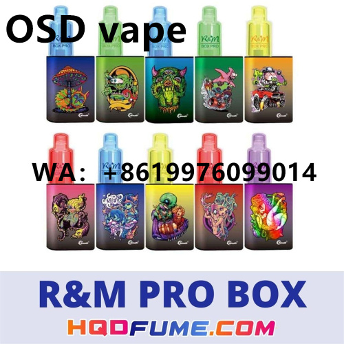 R&M BOX MAX Disposable Vape 600 Puffs