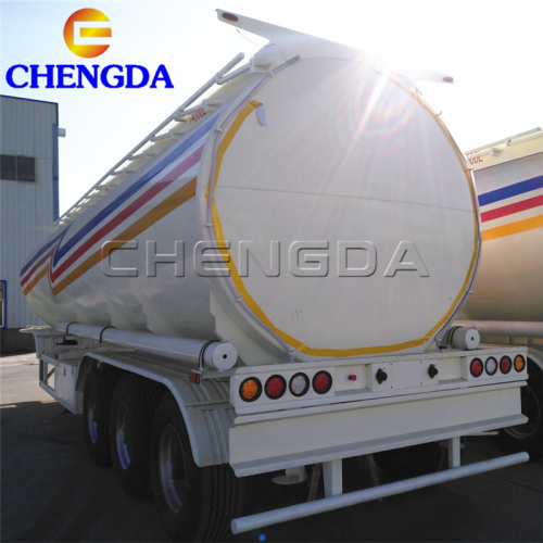 3Axle Carbon Steel Oil Steel Fuel Tank Semi-trailer