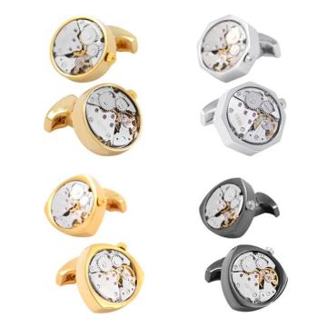 Hot Selling Punk Watch Cufflinks