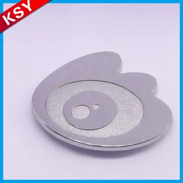 Popular Trade Assurance Supplier Name Plates Labels With Hole Metal Brand Logo Tag For Handbags