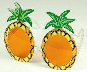 2013 new pineapple sunglasses for party,beer party sunglass, Cheap party sunglasses