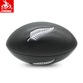 Pallone da rugby in pelle con design personalizzato, promozionale e da gara