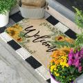 Sunflowers Summer Decorative Doormat
