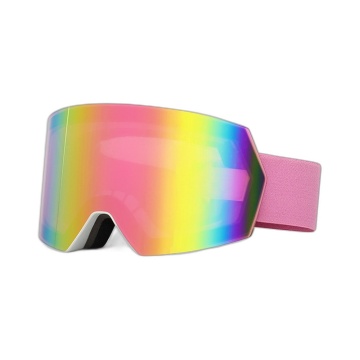 Double-Layer Anti-Fog Cylindrical Ski Goggles