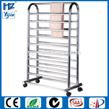 Trolley Style Electric Towel Warmer Dryer Racks with Wheels HZ-930