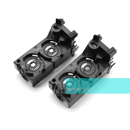 Black Husky ABS Plastic Injection Mold Parts