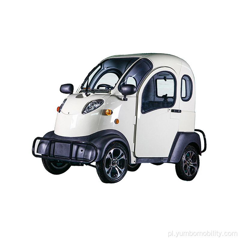 YBKY2 Biały czterkołowy elektryczny mini pojazd