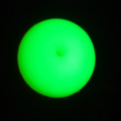 Realglow Photoluminescent Demo Yellowgreen