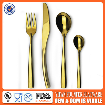 Gold plated cutlery wholesale