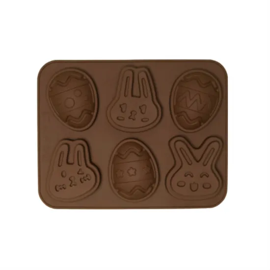 2020 Trendy Silicone Easter Egg & Bunny Chocolate Cake Mold: Your Perfect Baking Tool