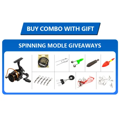 High-Quality Low Price Fishing Tackle: Travel Fishing Rod and Reel with Wheel