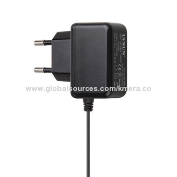 Wall-mounted Adapter with 5V, 1A Output and EU Plugs