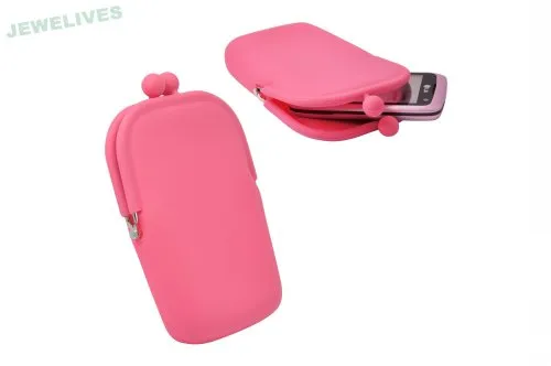 New Style Woman's Rubber Purse In Silicone 