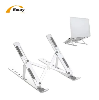 Adjustable Aluminum Alloy Portable Foldable Laptop and Tablet Stand