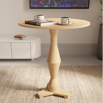 Mrs. Woods' Comfortable and Stylish 120x120cm Round-Oval Oak Wooden Base Dining Table