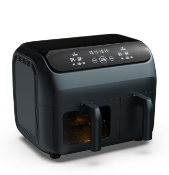 Air Fryer Double Basket Dual Basket for Home Party Electric OEM air fryer visible window air fryer China manufacturer