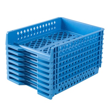Factory Direct Thickened Plastic A4 Stacking File Tray