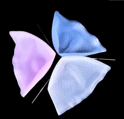 Silicone hair dye dye brightening hood with holes