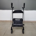 Euro-Style Upright Rollator With A Stable Aluminum Frame