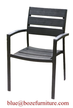 Outdoor Furniture Plastic Wood Poly Wood Chair BZ-CP008