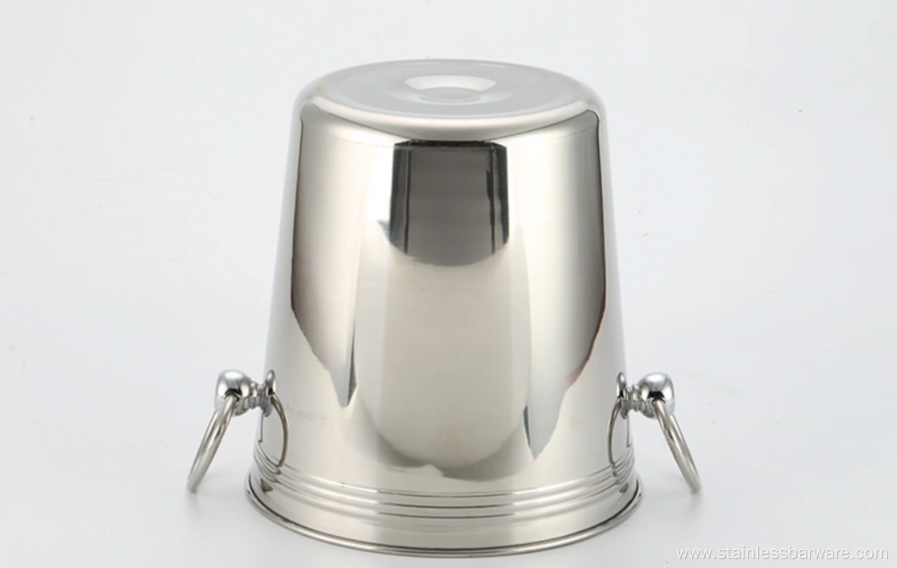 Large Metal Ice Bucket