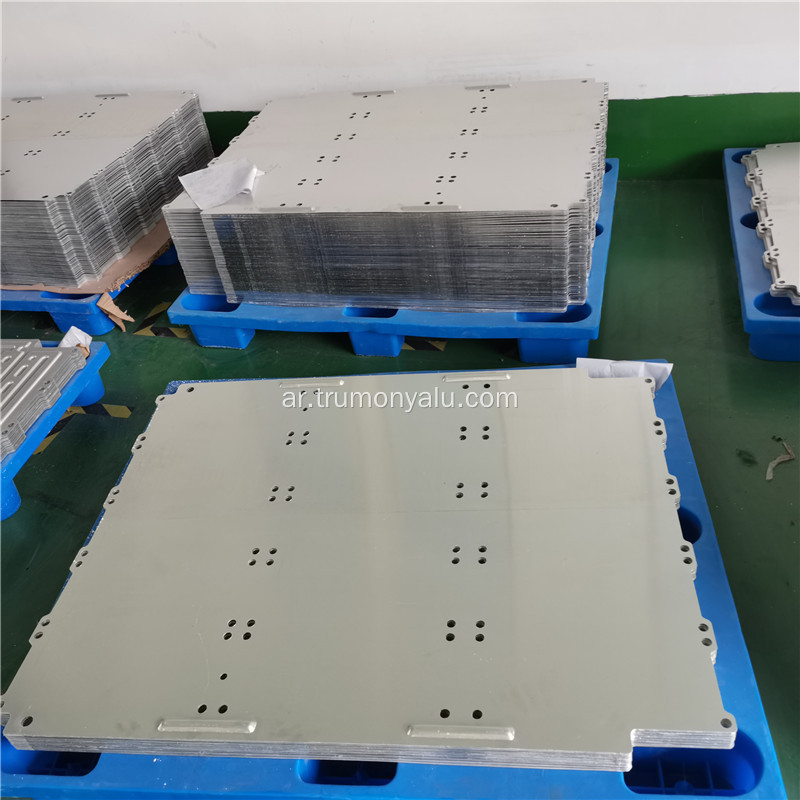 Aluminum water cooling plate for heat sink