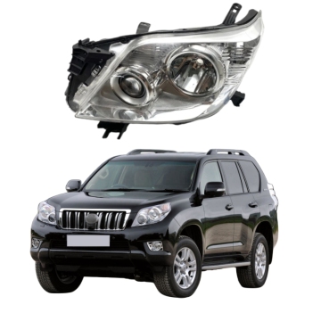 LUXESOEM Car Headlight for Prado 2010-2013 OEM 81130-60E40 81170-60E00