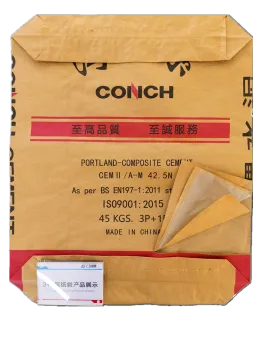 3+1 Plastic Liner Kraft Paper Cement Bag