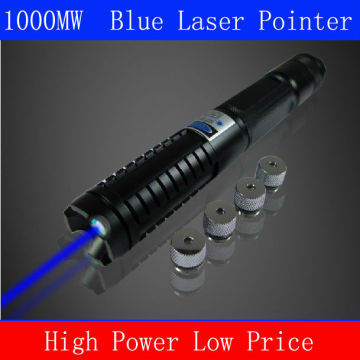 Cheap Focusable High Power Burning Blue Laser Pointer 1000mw