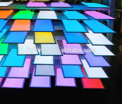 Wall & Ceiling Lighting DMX512 Compatible Group Controlling RGB panel LED620x62038W