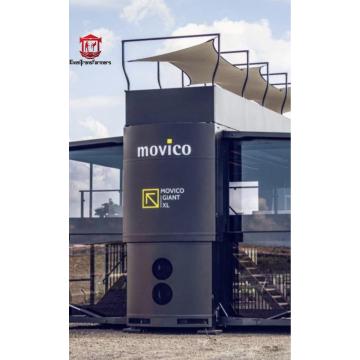 Multi-Functional Mobile Cinema 254m³ Mobile Civic Center Theater Factory