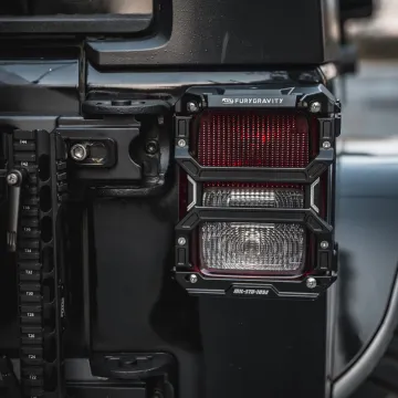 CNC Aluminum Taillight Covers for Jeep Wrangler JK 2007-2017