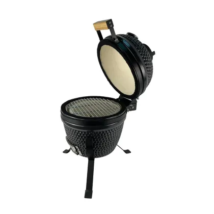 Outdoor Beefmaster Ceramic Kamado 13inch Bbq Grill With Sticks