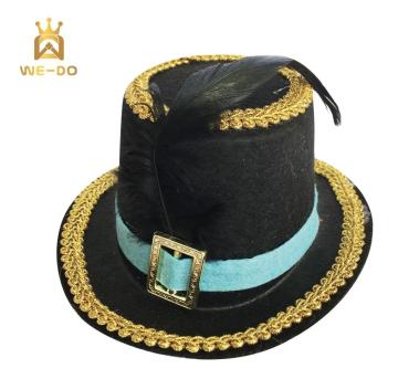 Wholesale New Year and Halloween Party Hats with Feathers