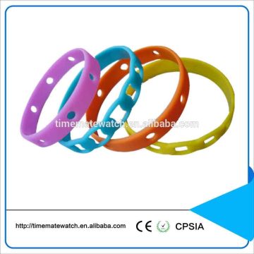 Fashionable wholesale professional custom logo smart silicone bracelet wristband