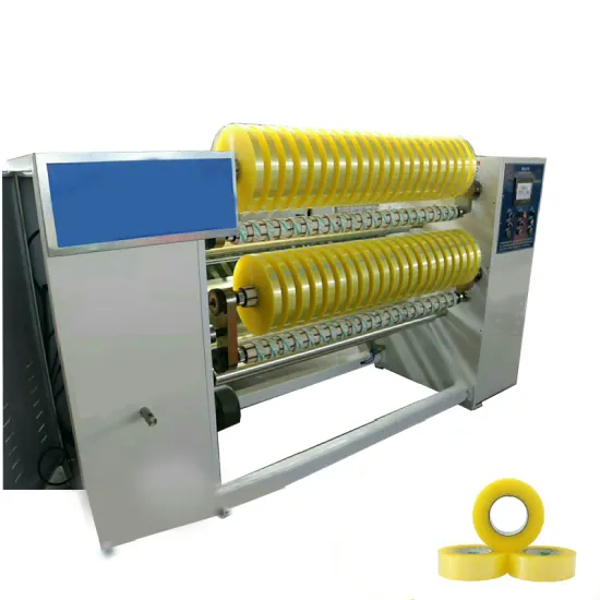 Price of Automatic BOPP Tape Making Machine, Adhesive Tape Slitter, and Jumbo Roll Slitting Rewinding Equipment