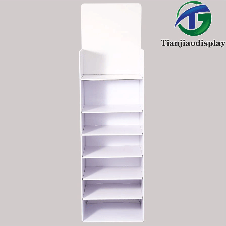 Durable Food Paper Shelves for Effective Presentation